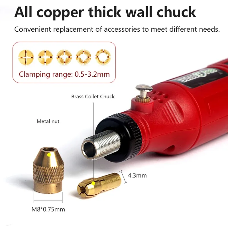 USB Cordless Rotary Tool Kit 4