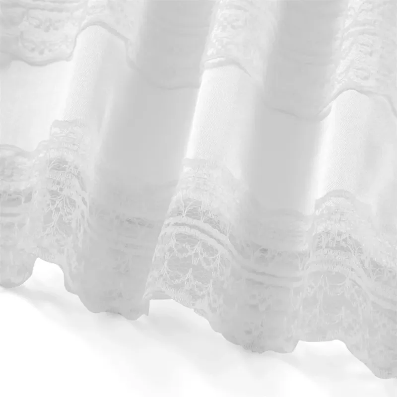 Satin Half Slip with Lace Trim 5