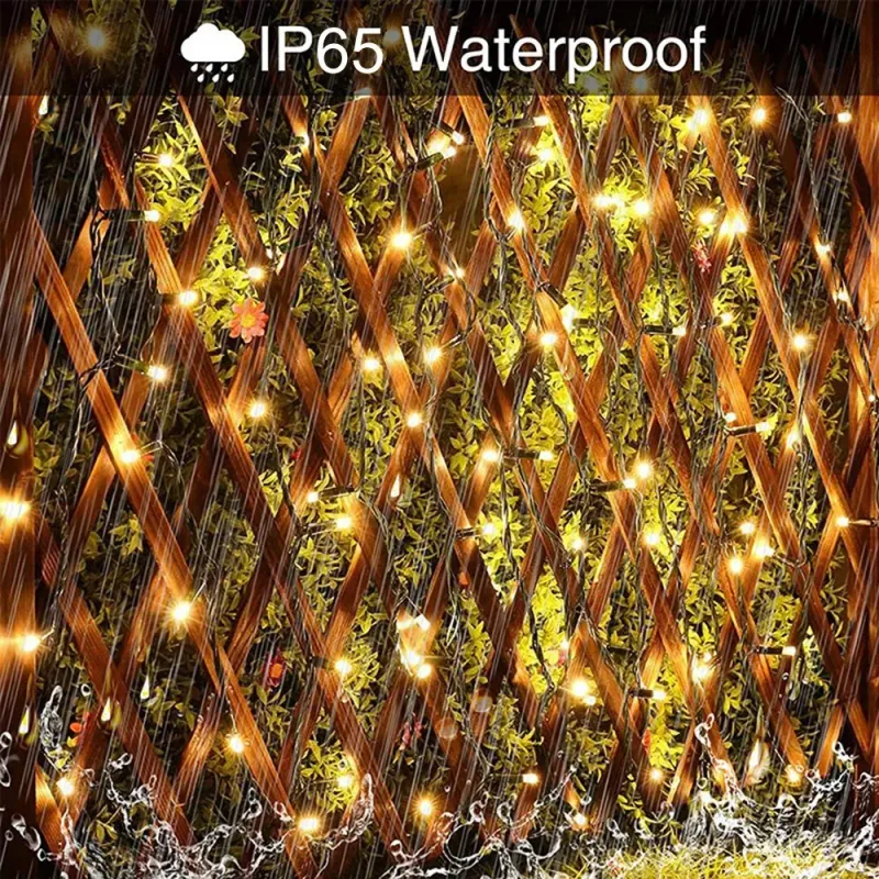 Solar LED String Lights - 8 Modes 5