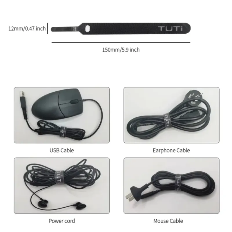 Reusable Hook and Loop Cable Ties 4