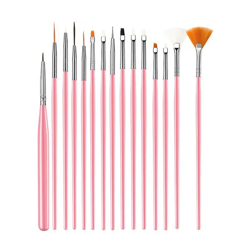 15-Piece Nail Art Brush Set 5