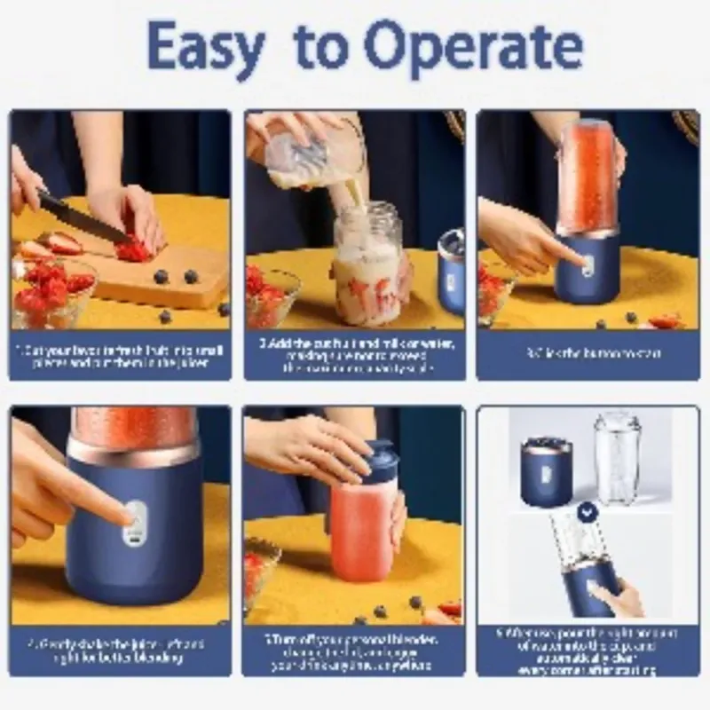 Portable USB Blender 400ML 6