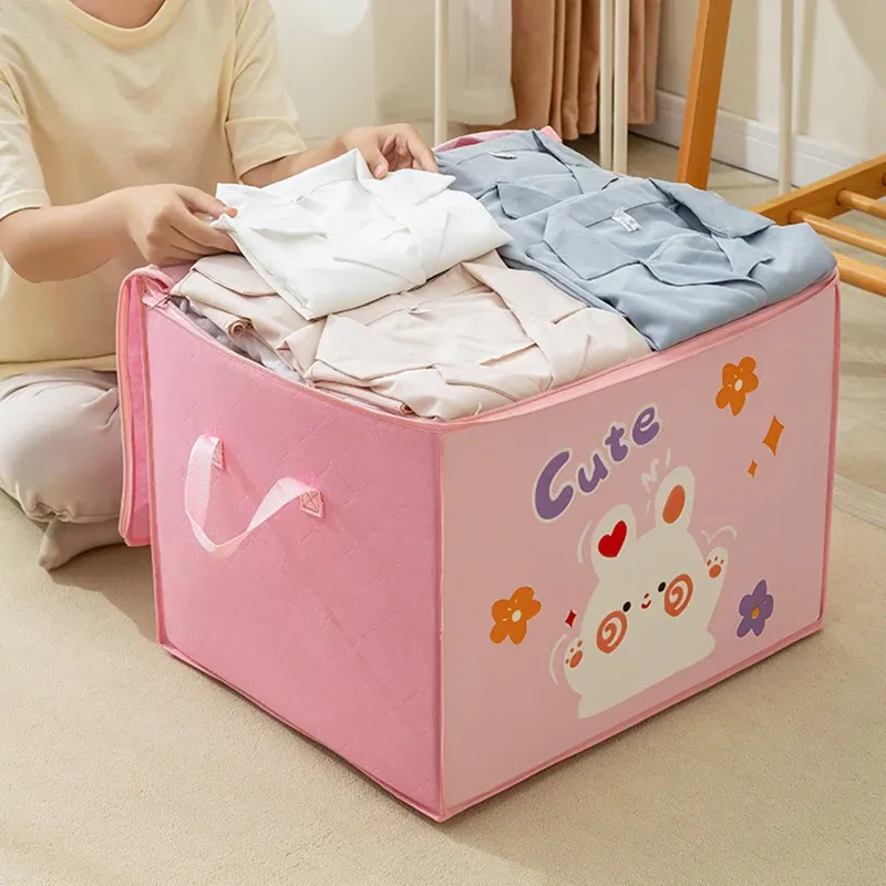 Kids Felt Toy Storage Basket 6
