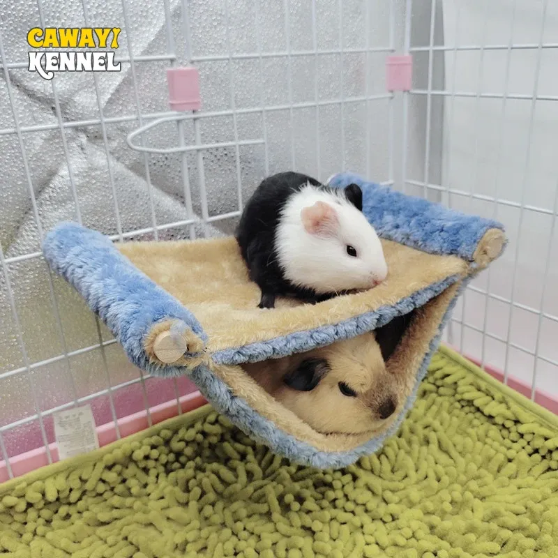 Plush Double Thick Hamster Hammock Bed 1