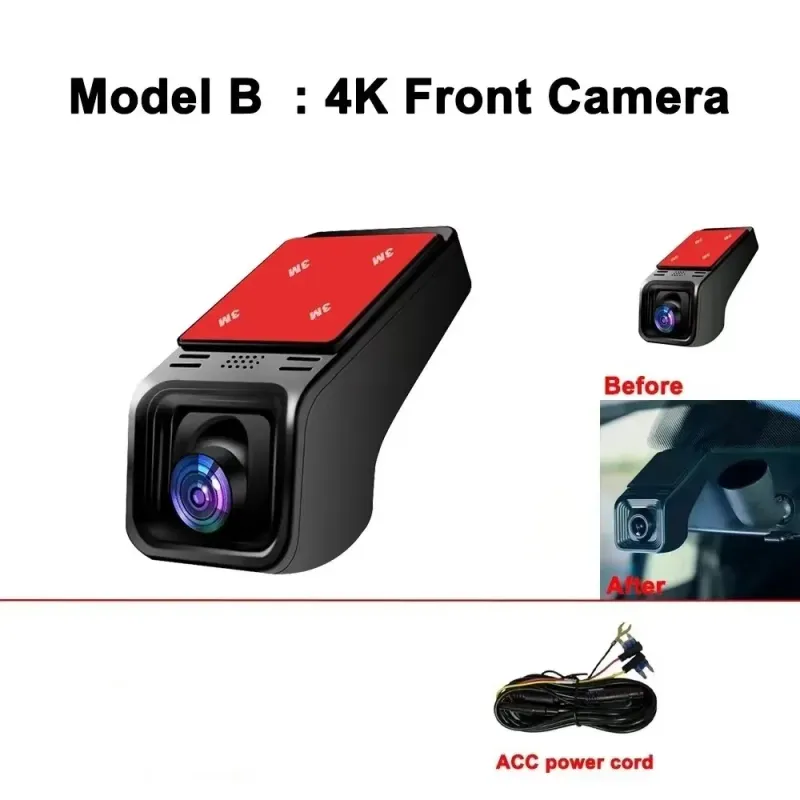 4K WiFi Dash Cam with Parking Monitor 6