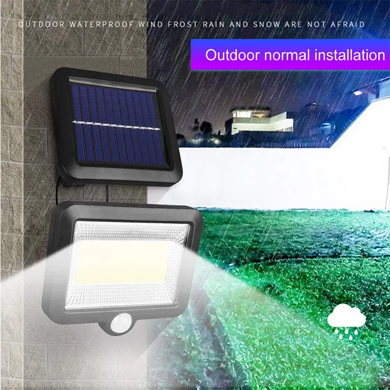 Solar Motion Sensor Wall Light 2