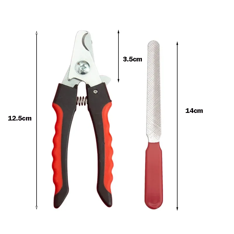 Stainless Steel Pet Nail Clippers for Dogs & Cats 3