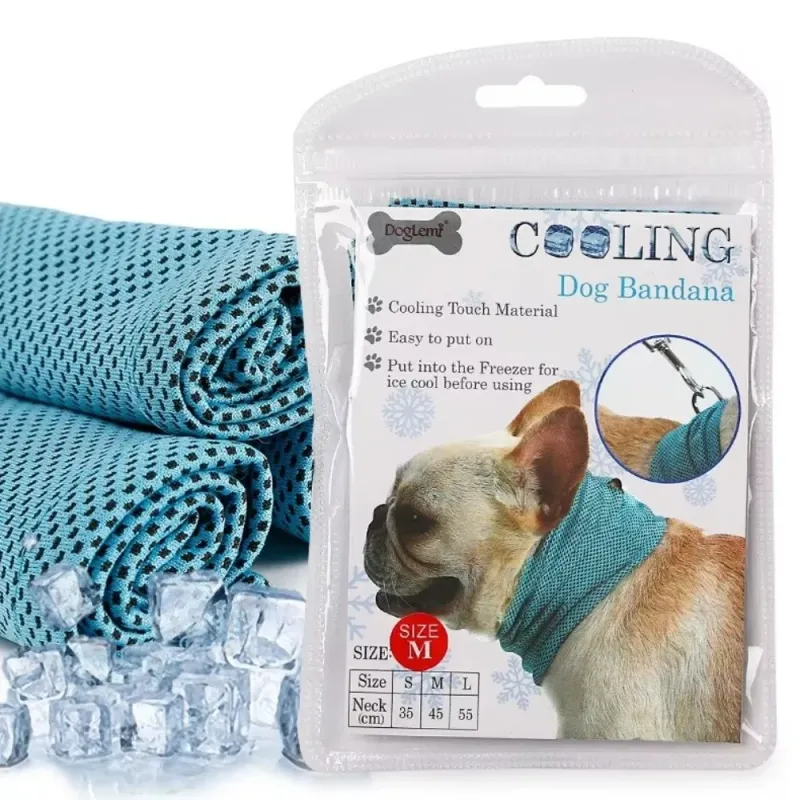 Pet Cooling Ice Towel Scarf 3