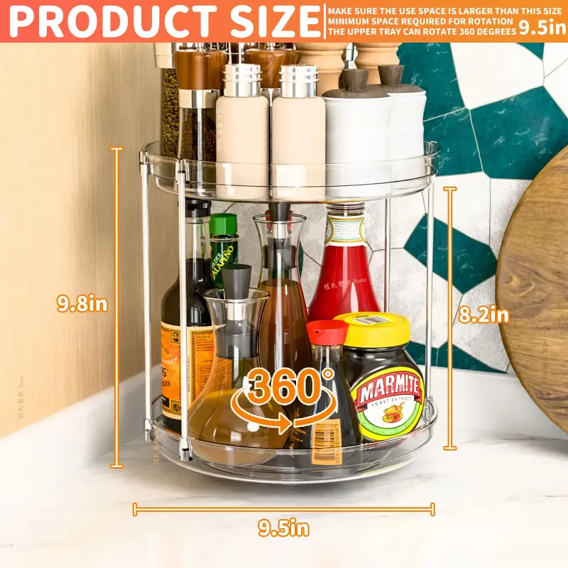 Rotating Spice Rack Turntable 3