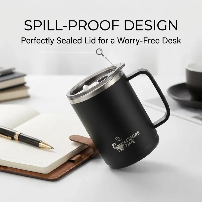 304 Stainless Steel Insulated Coffee Mug 4
