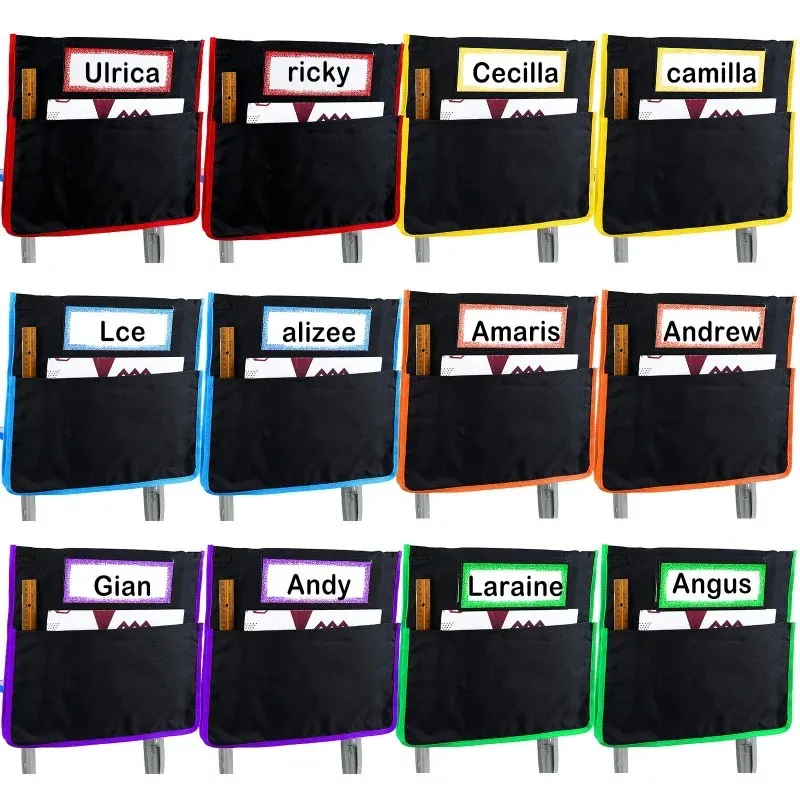 Chair Back Organizer Pockets 2