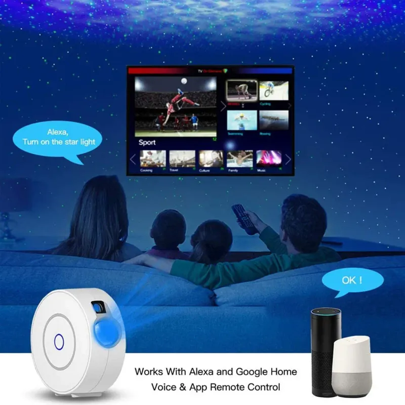 Smart Aurora Galaxy Star Projector 2
