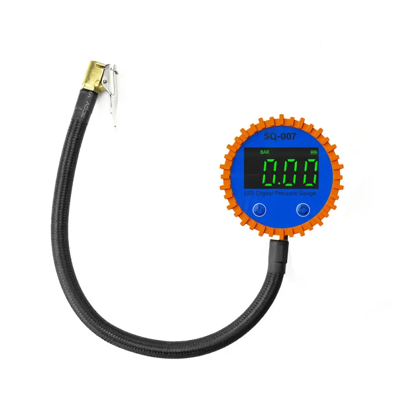 LED Digital Tire Pressure Gauge with Hose 5