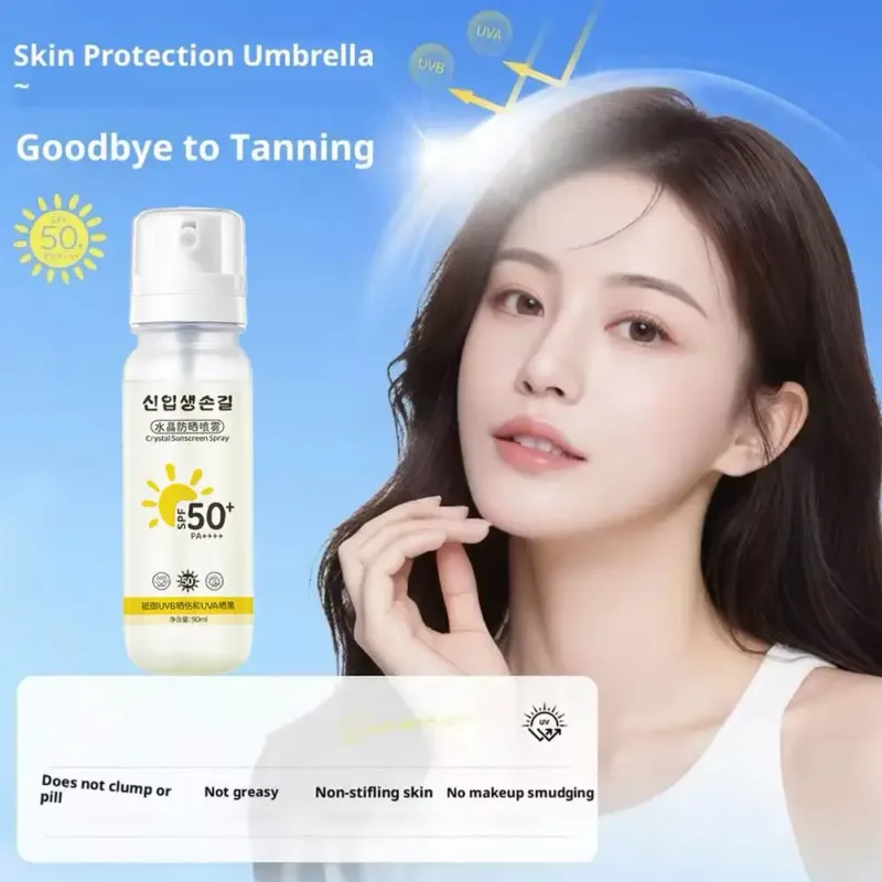 Korean SPF 50+ Sunscreen Spray 6