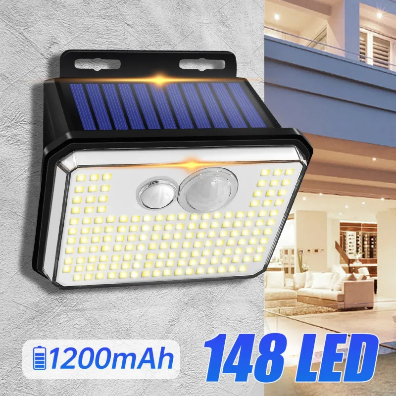 Solar Motion Sensor Security Light 1