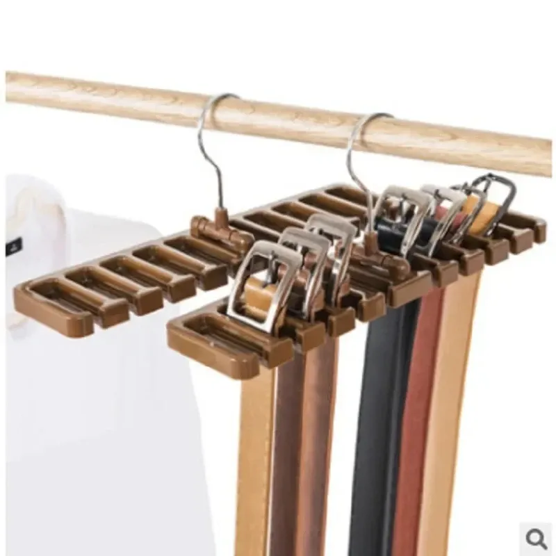 Rotating Tie Belt Hanger Organizer 1