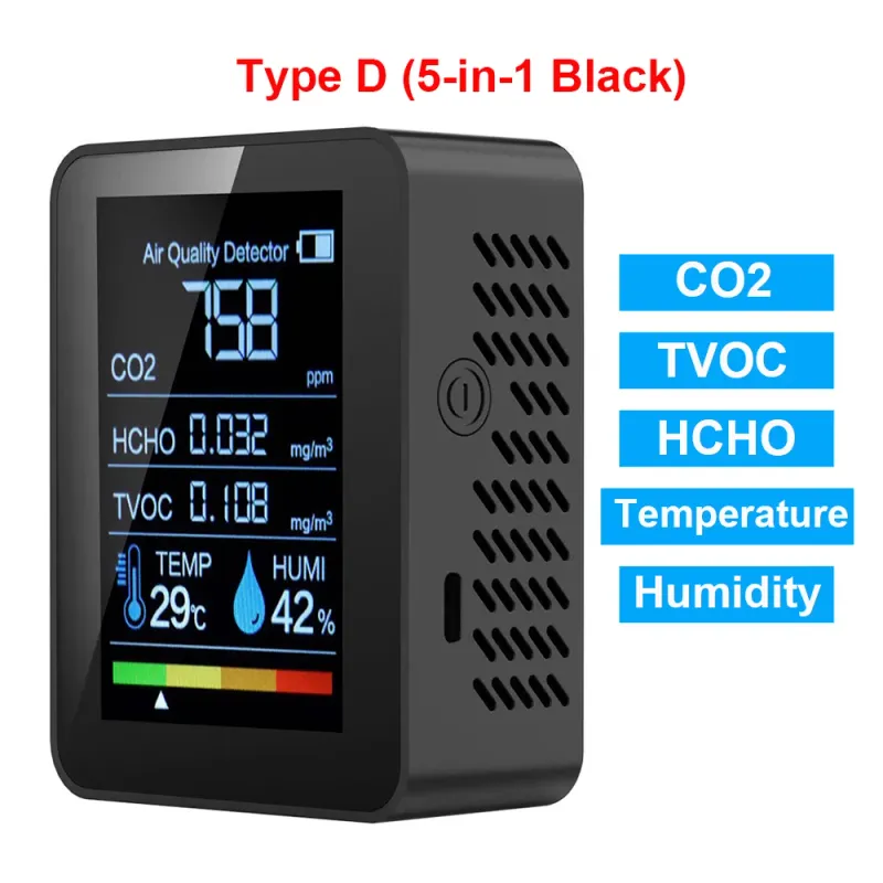 6-in-1 Air Quality Monitor 4