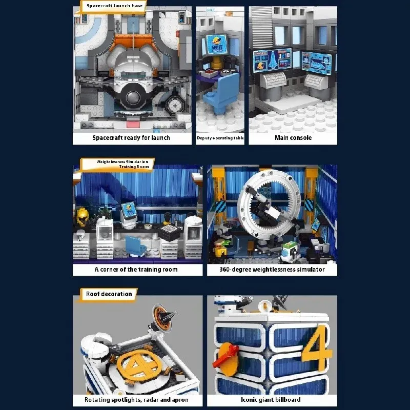 Four Heroes Tower Building Set (6135PCS) 2