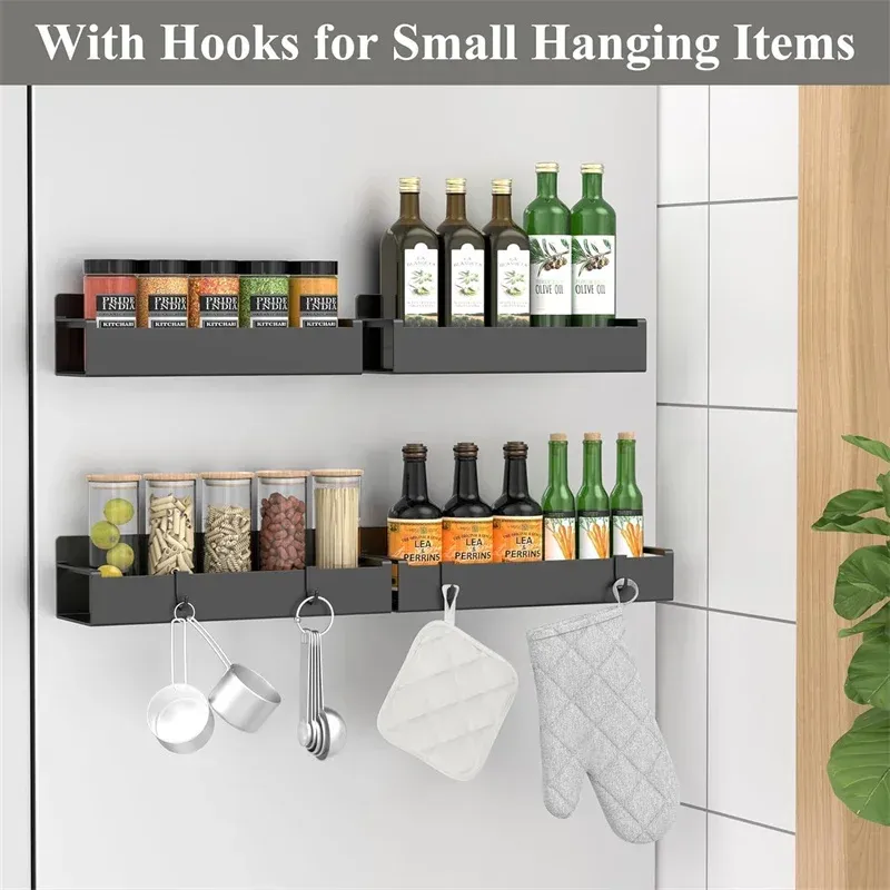Magnetic Fridge Side Storage Rack 2