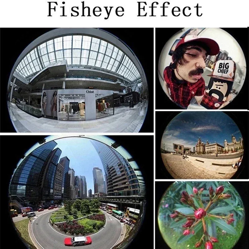 3-in-1 Fisheye Phone Lens Kit 5