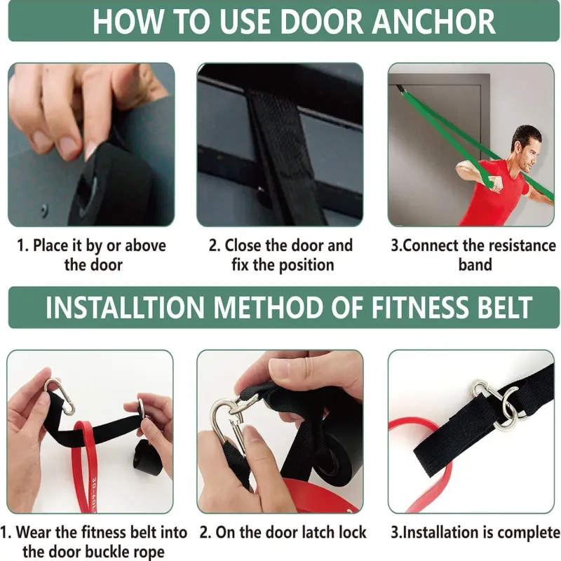 Heavy Duty Resistance Bands Set 5