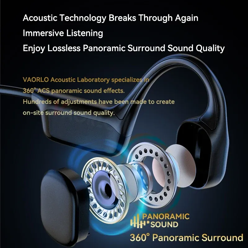 S10 Bone Conduction Headphones - IPX8 Waterproof 4