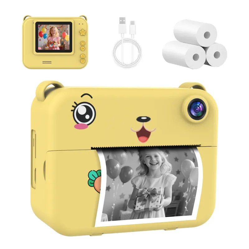 Kids Digital Camera 1080P HD Dual Lens 1