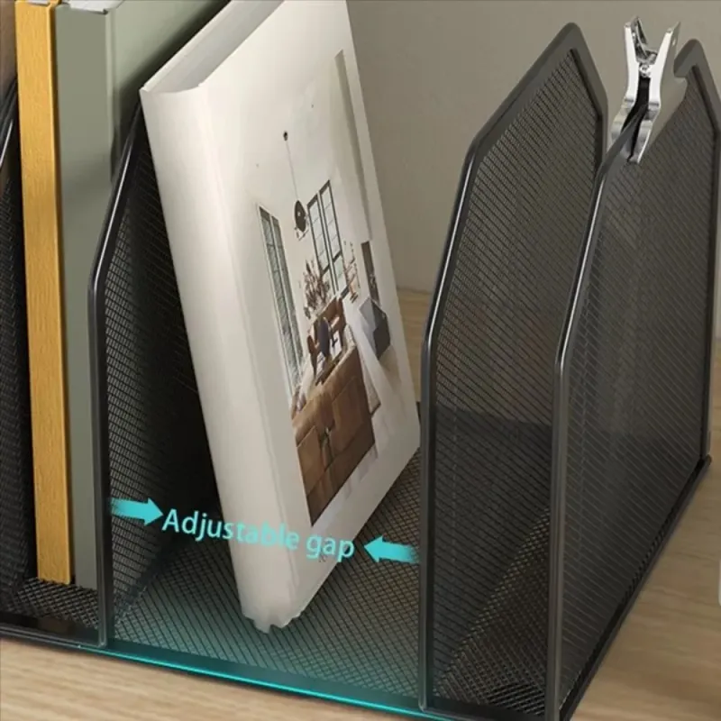 Adjustable Metal Mesh Book Stand 4
