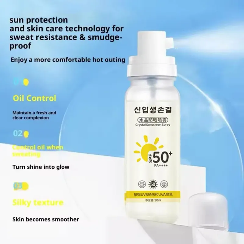 Korean SPF 50+ Sunscreen Spray 3