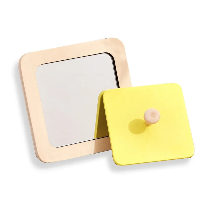 Montessori Mirror Puzzle Busy Board 4