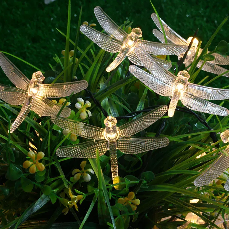 Solar Dragonfly Fairy Lights 4