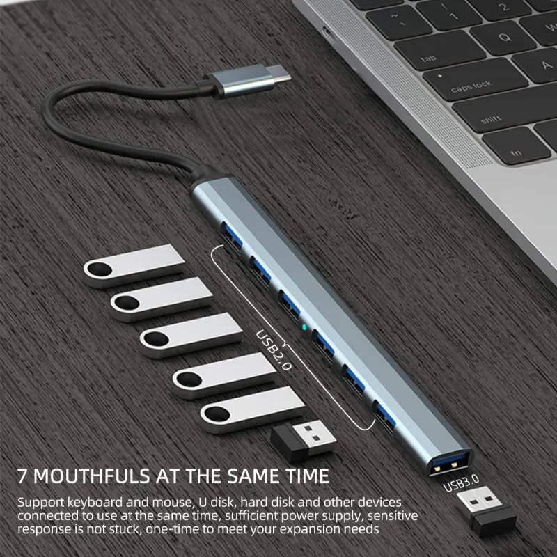 7-in-1 USB C Docking Station 5