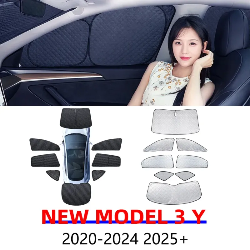 Tesla Model 3/Y Sunshade Set 1