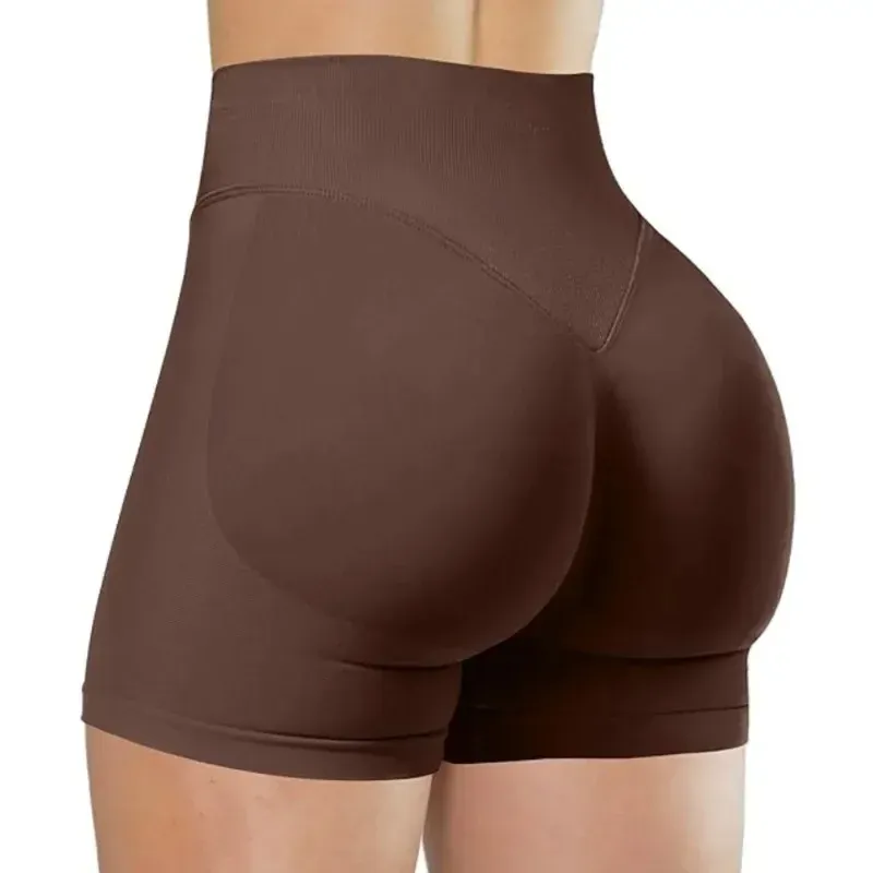 High Waisted Yoga Shorts 1