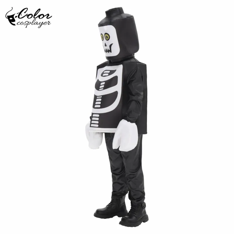 Black Monster Fighter Vampire Costume for Kids 4