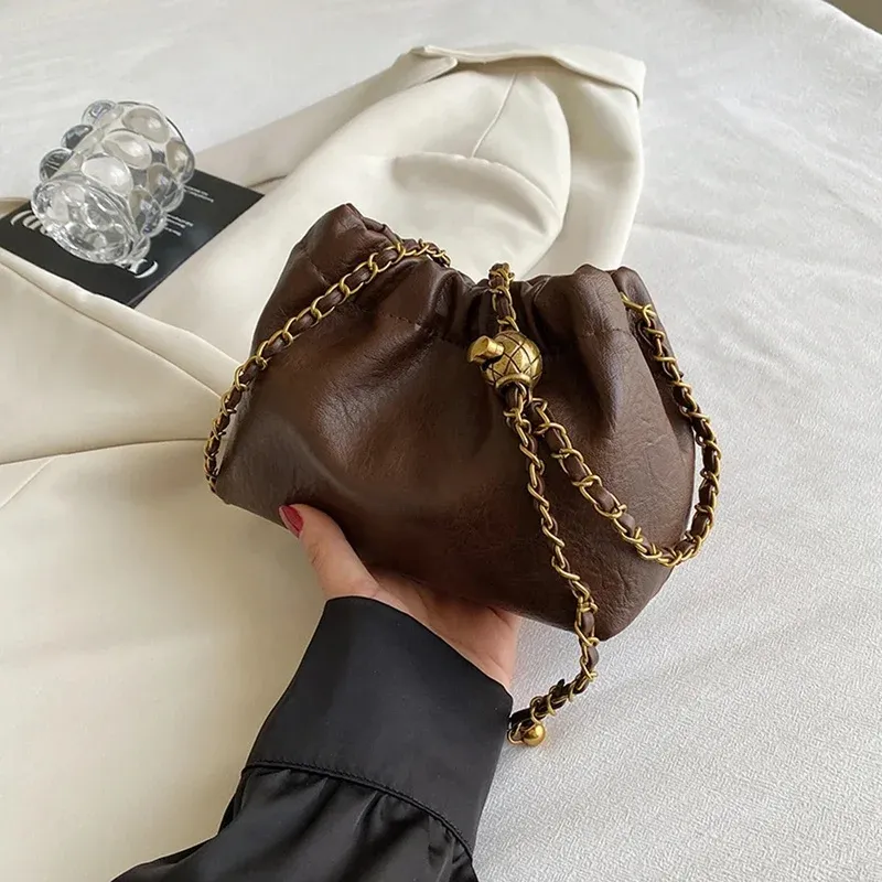 Women's Chain Crossbody Hobo Bag 5