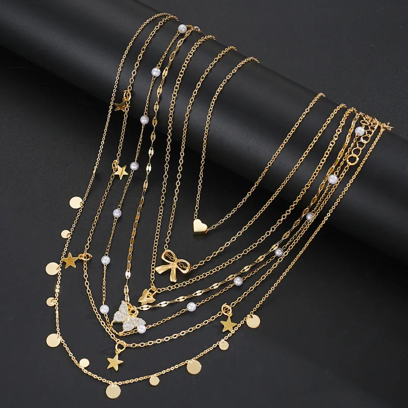 17-Piece Minimalist Vintage Jewelry Set for Women 2