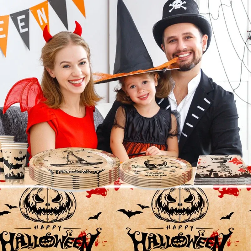 Halloween Party Tableware Set 4