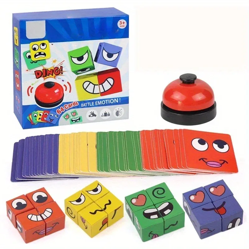 Kids Face Change Cube Puzzle Toy 1