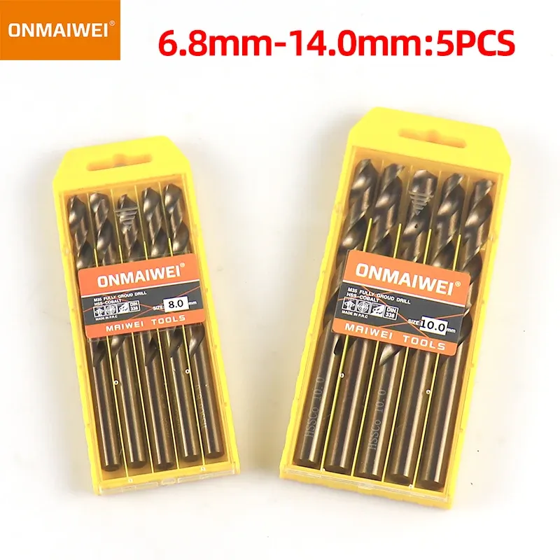 M35 Cobalt Twist Drill Bit Set 1-13mm 6