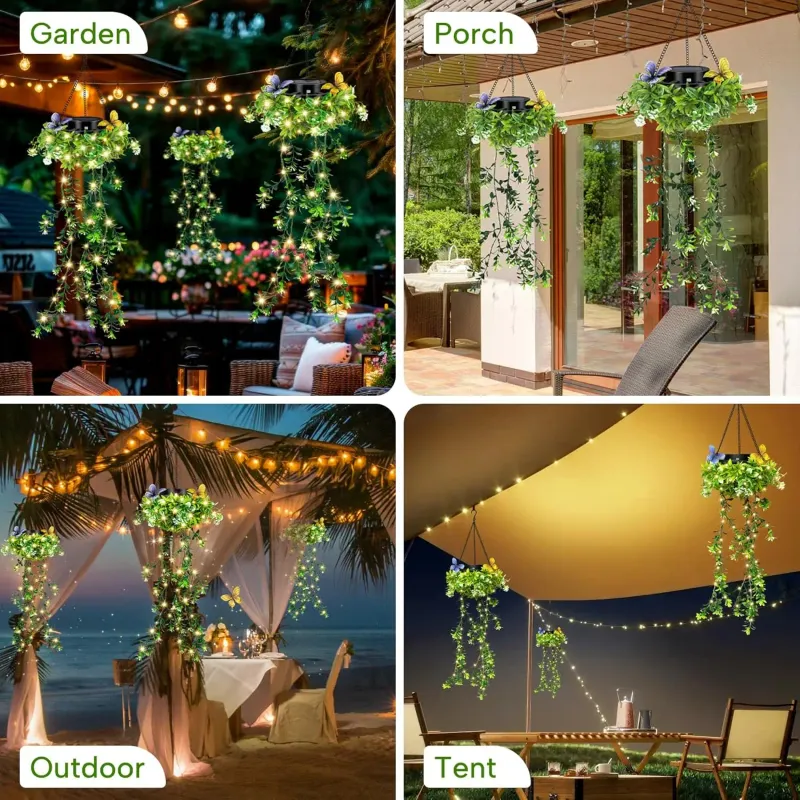 Solar Ivy String Lights 6