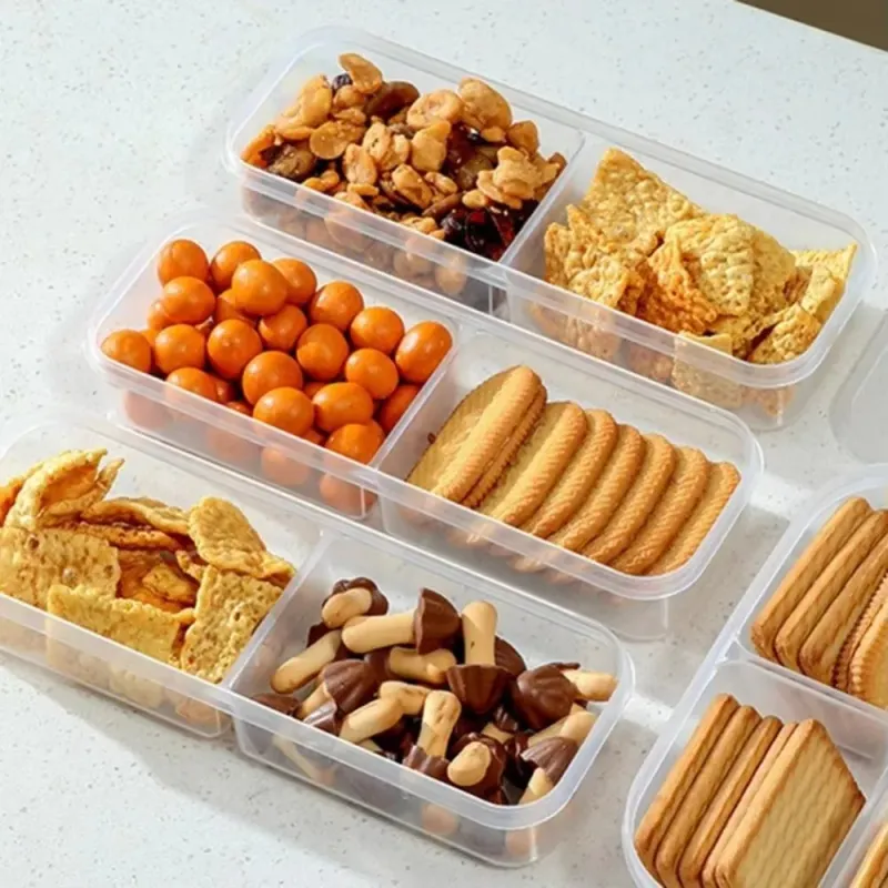 Transparent Stackable Refrigerator Storage Box 2