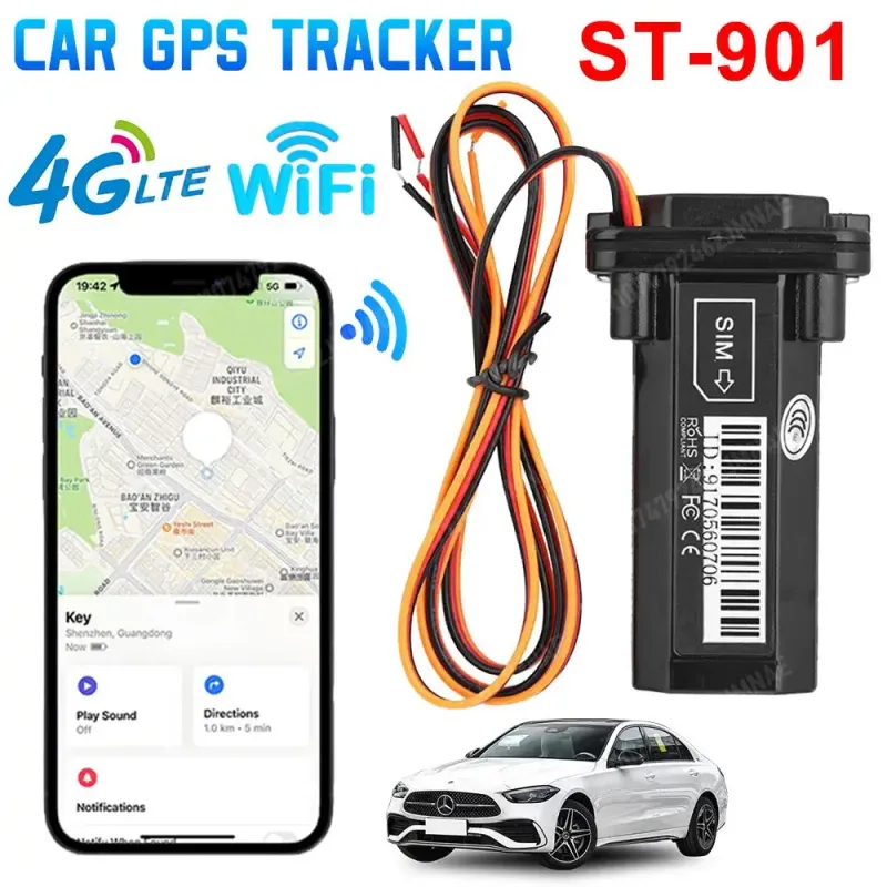 ST-901 Waterproof GPS Vehicle Tracker 1