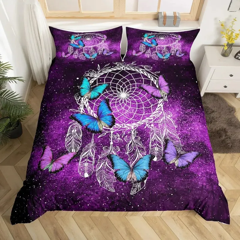 Dream Catcher Boho Mandala Duvet Cover Set 6