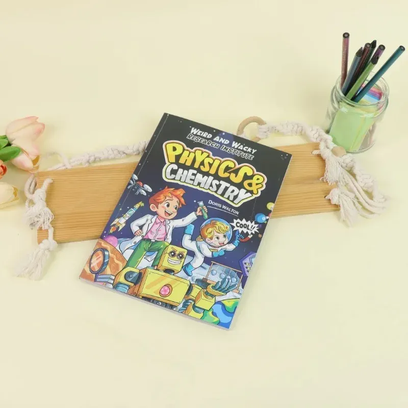 Kids Physics & Chemistry Comic Book Set 6