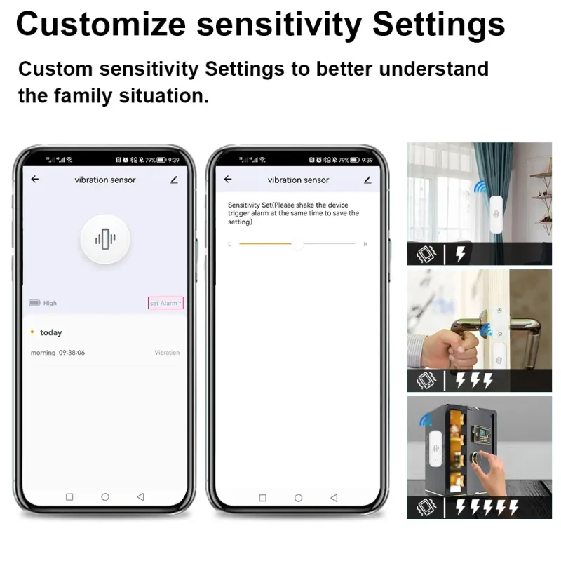 Tuya Smart Vibration Sensor 4