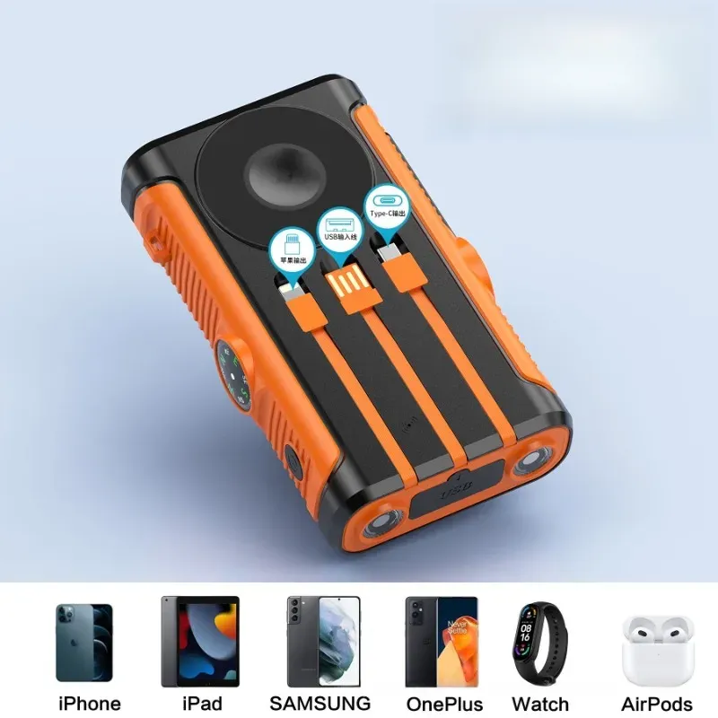 50000mAh Solar Power Bank 4
