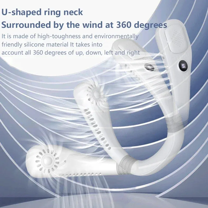 Lenovo Neck Bladeless Mini Fan 3