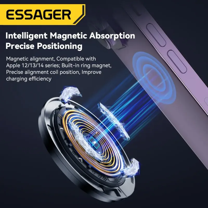 15W Magnetic Wireless Charger 6