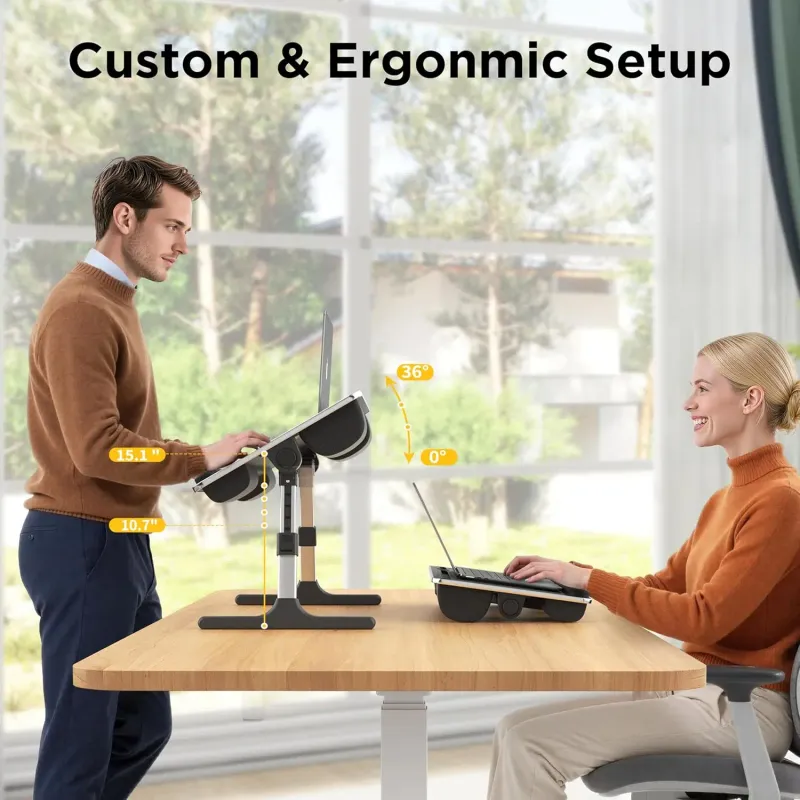 Adjustable Lap Desk with Cushion 4